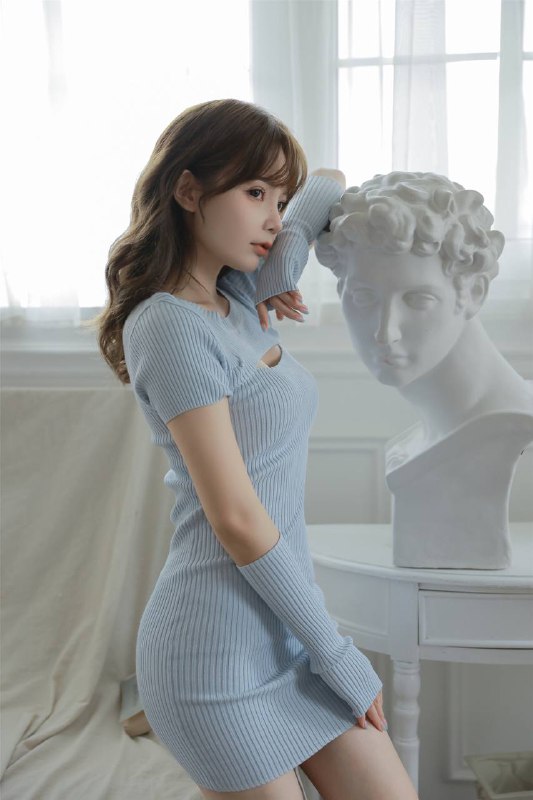 #轻私“我邂逅了一场蓝色”