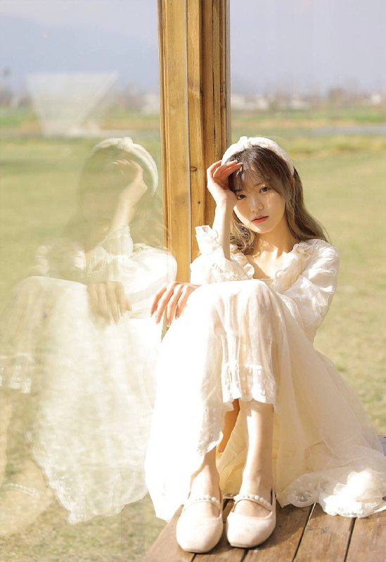 #小姐姐 #日系 #少女 #牧场 #春天#小姐姐 #日系 #少女 #牧场 #春天