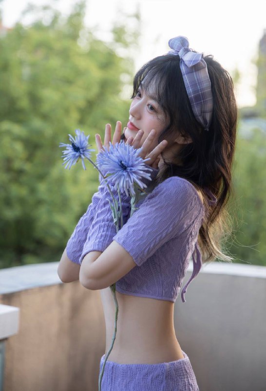 “今天是紫色的.”#紫色 #身材 #纯欲 #阳台“今天是紫色的.”#紫色 #身材 #纯欲 #阳台