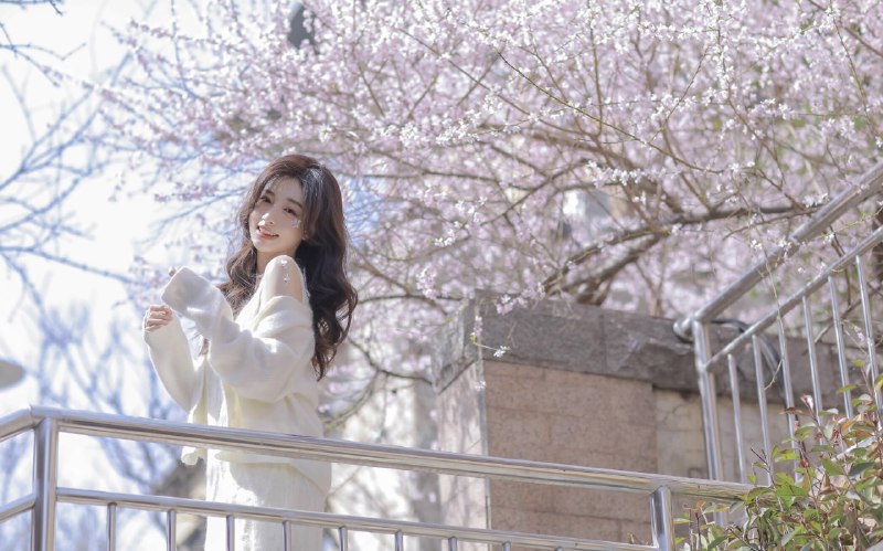 #小姐姐 #清纯 #少女 #樱花 #春天#小姐姐 #清纯 #少女 #樱花 #春天