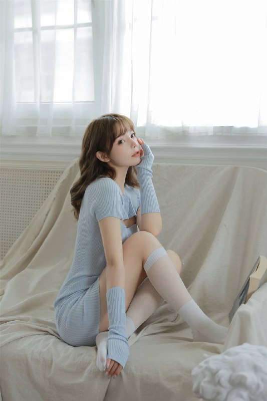 #轻私“我邂逅了一场蓝色”