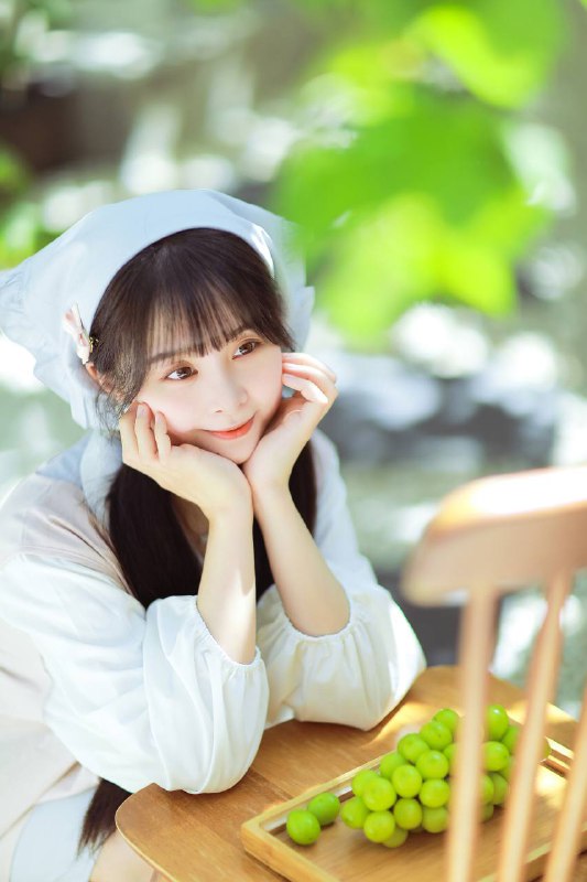 “夏日限定—外婆家的葡萄小院”#小清新