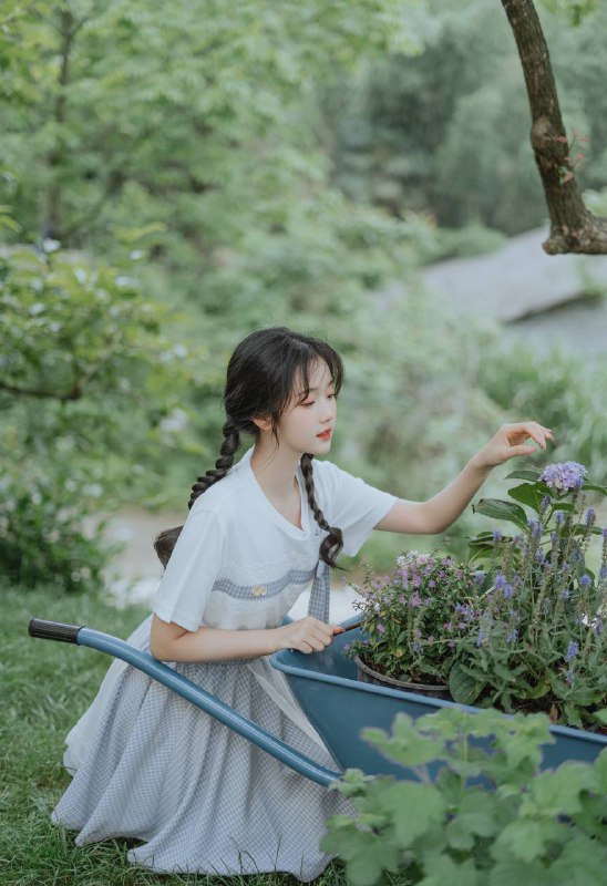 “夏日小清新🌿”#小清新 #清纯 #小确幸