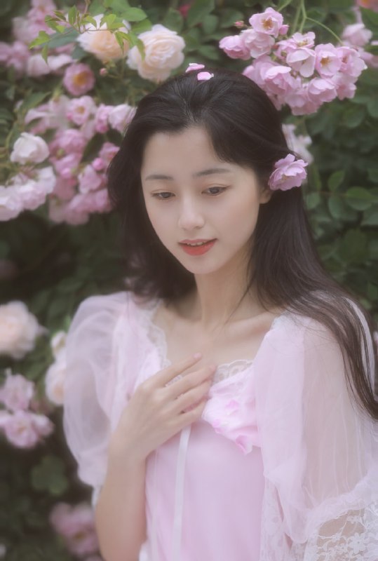 #小清新 #少女 #粉色 #花#小清新 #少女 #粉色 #花