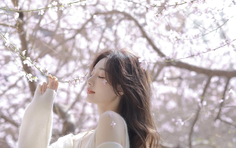 #小姐姐 #清纯 #少女 #樱花 #春天#小姐姐 #清纯 #少女 #樱花 #春天
