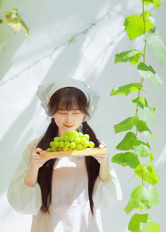 “夏日限定—外婆家的葡萄小院”#小清新