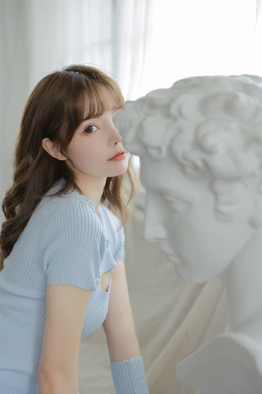 #轻私“我邂逅了一场蓝色”