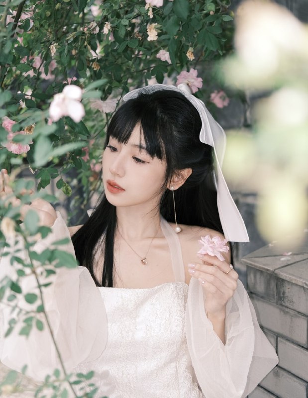 #蔷薇 #花嫁 #白色 #小清新#蔷薇 #花嫁 #白色 #小清新