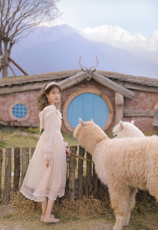 #小姐姐 #日系 #少女 #牧场 #春天#小姐姐 #日系 #少女 #牧场 #春天