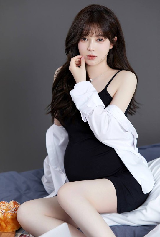 “一个身体，两种心跳～”#孕期写真