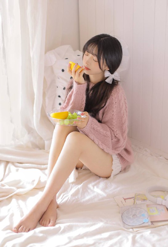 “天空是绵绵的糖🍬 就算塌下来又怎样✨”