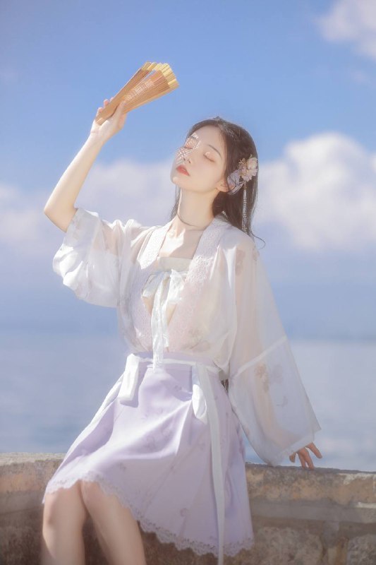 #少女 #国风 #汉服 #春夏#少女 #国风 #汉服 #春夏